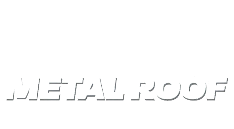 Metal roof master white logo