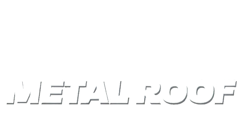 Metal roof master white logo